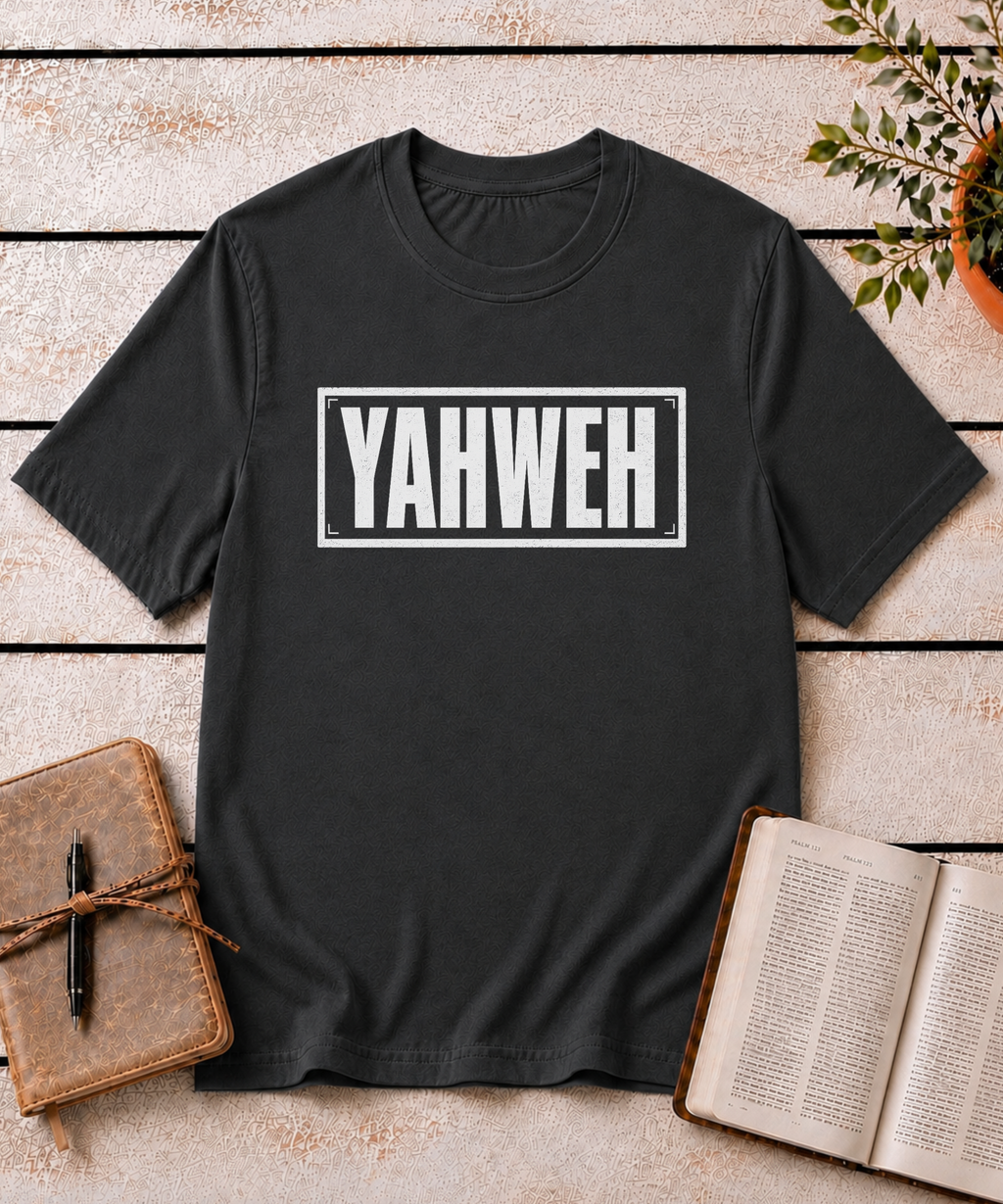 Yahweh T-Shirt (White Font)
