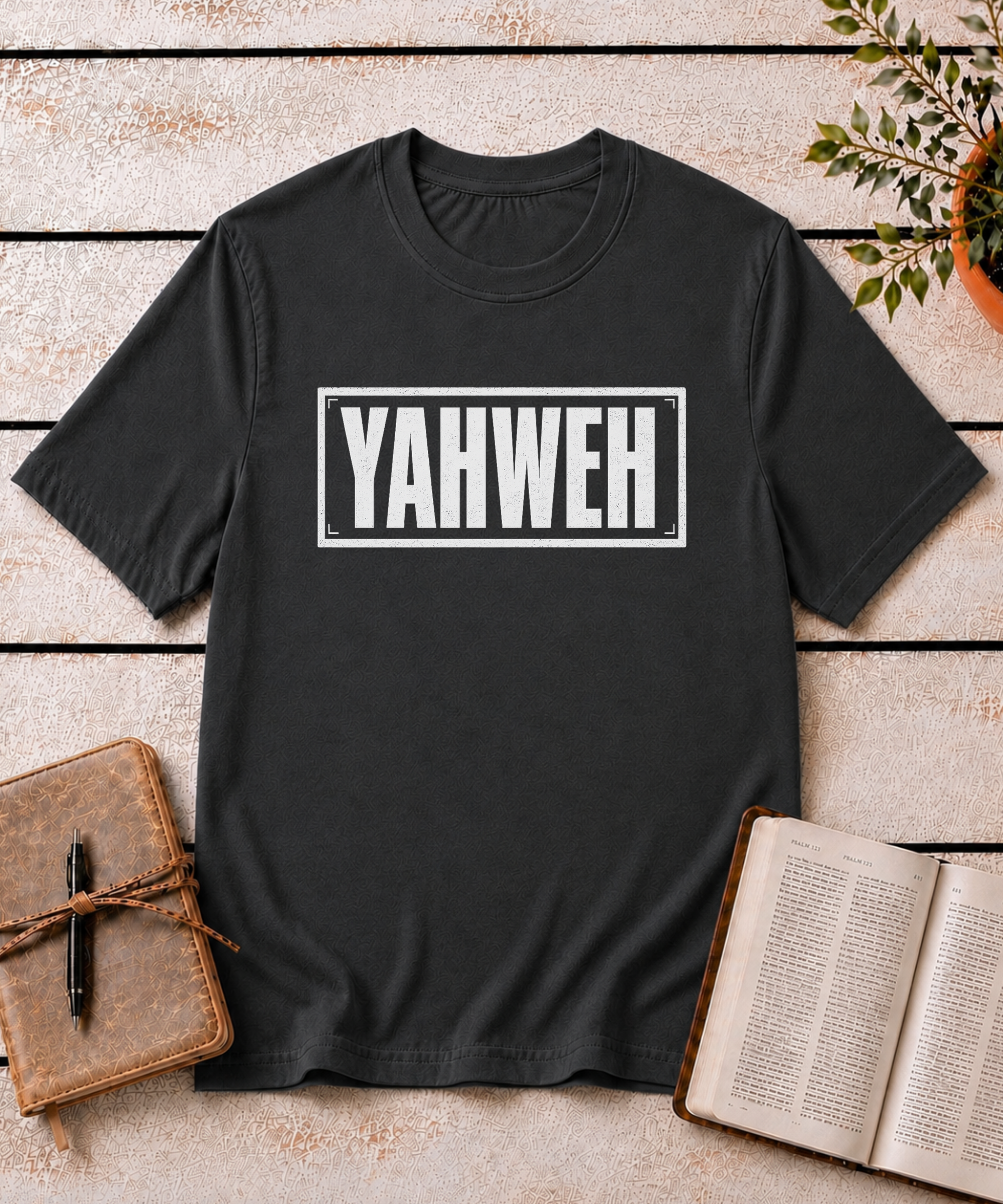 Yahweh T-Shirt (White Font)