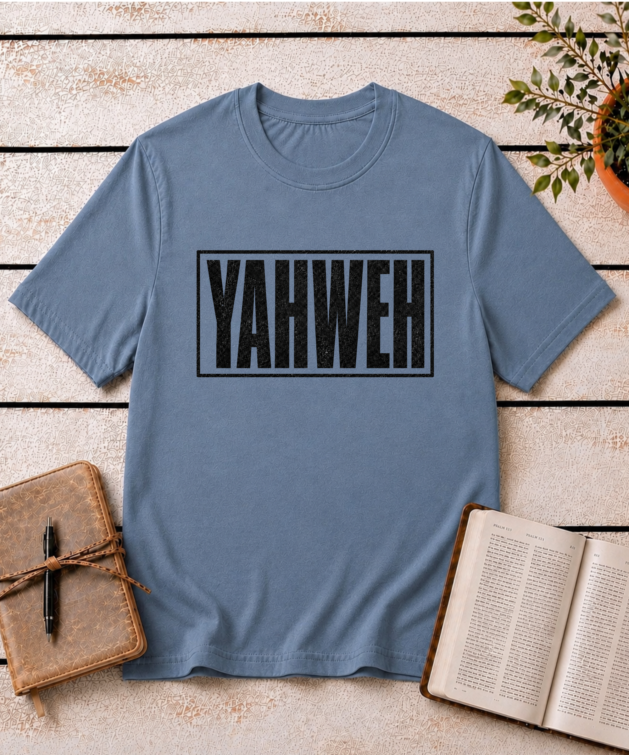 Yahweh T-Shirt (Black Font)