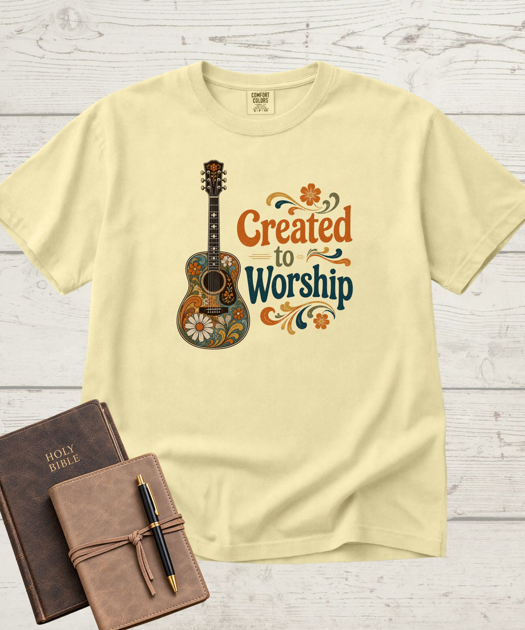 Created to Worship T-Shirt