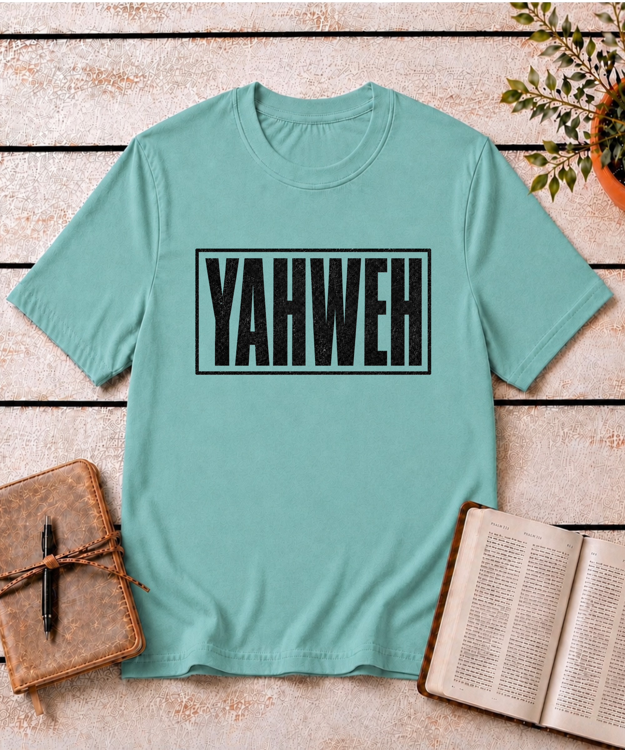 Yahweh T-Shirt (Black Font)