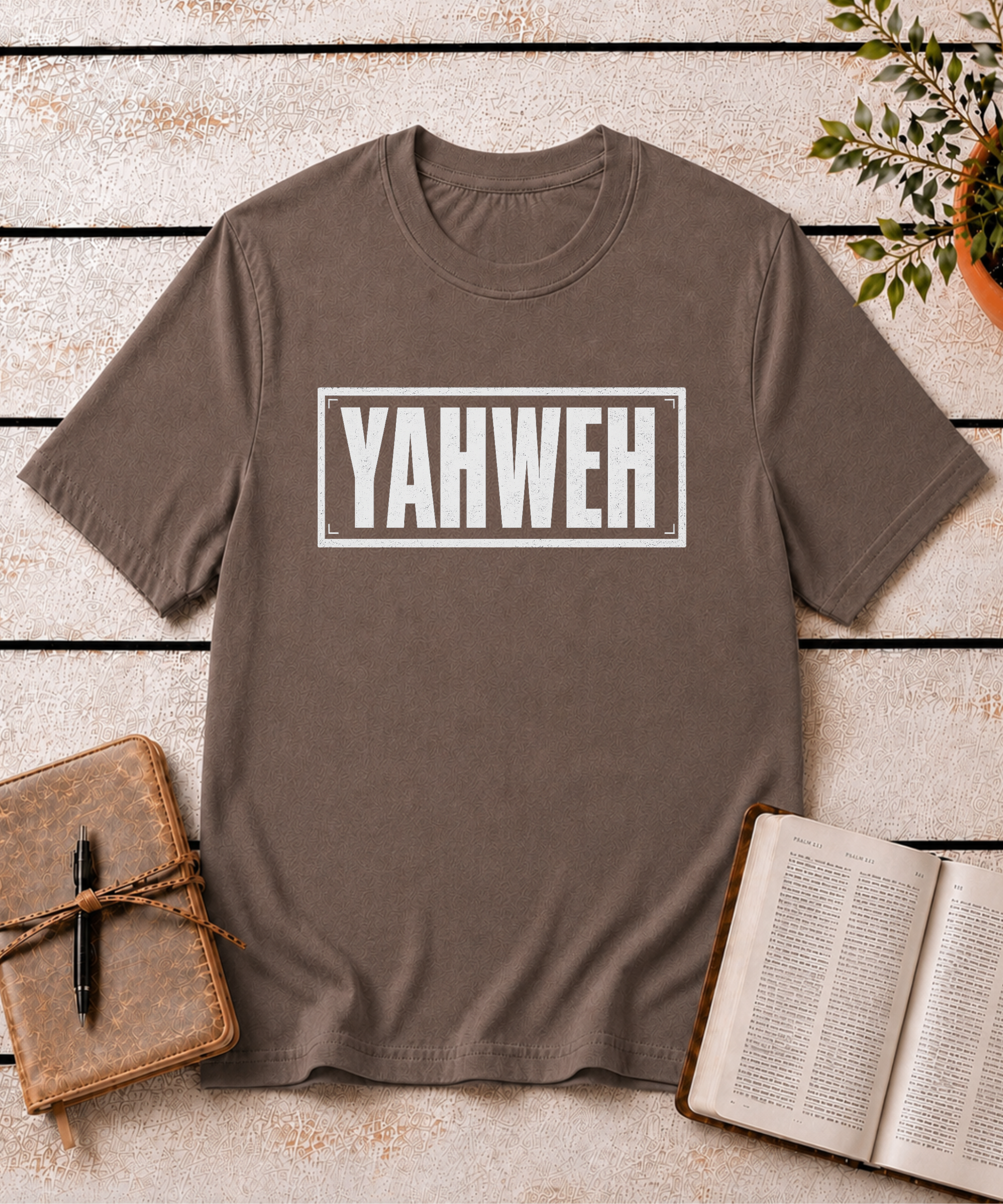 Yahweh T-Shirt (White Font)
