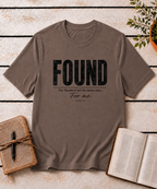 Found T-Shirt (Black Text)