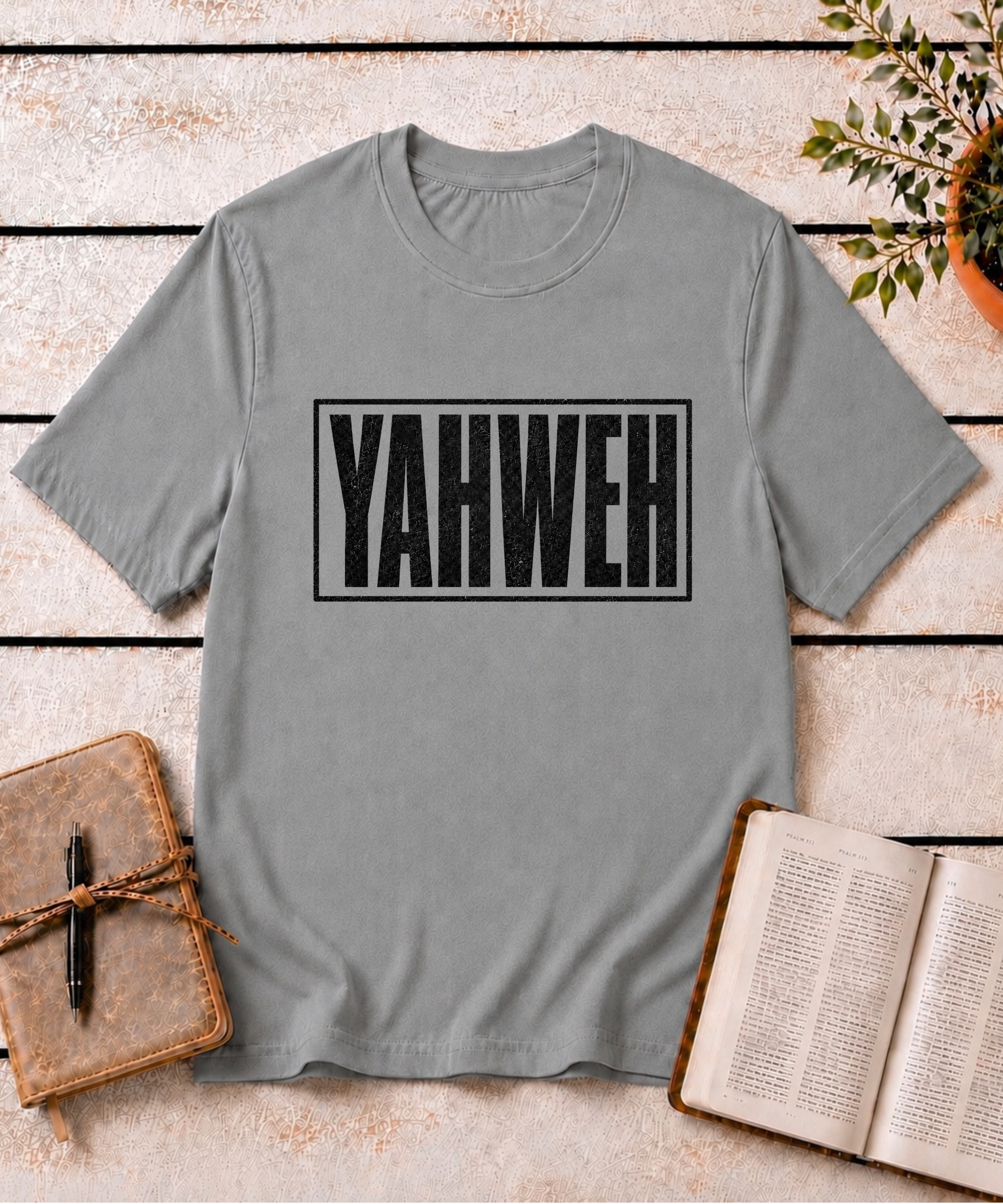 Yahweh T-Shirt (Black Font)