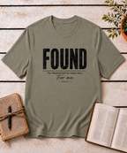 Found T-Shirt (Black Text)