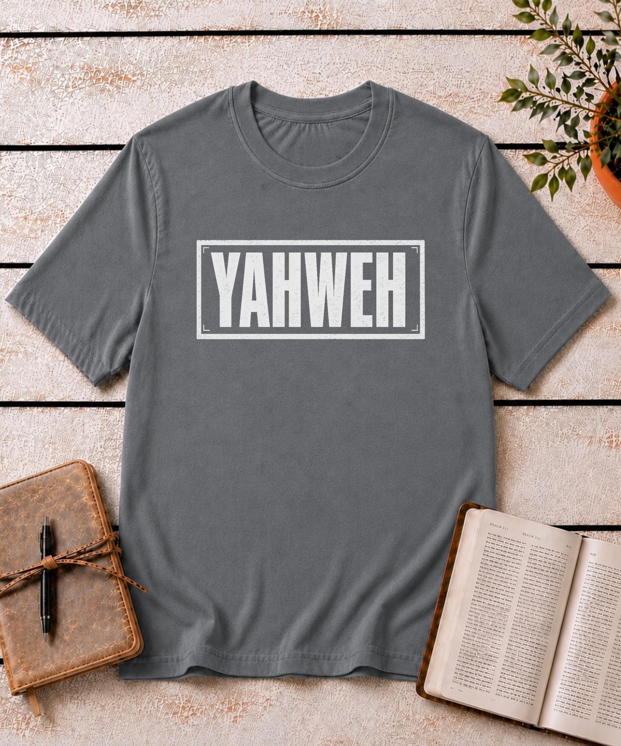 Yahweh T-Shirt (White Font)