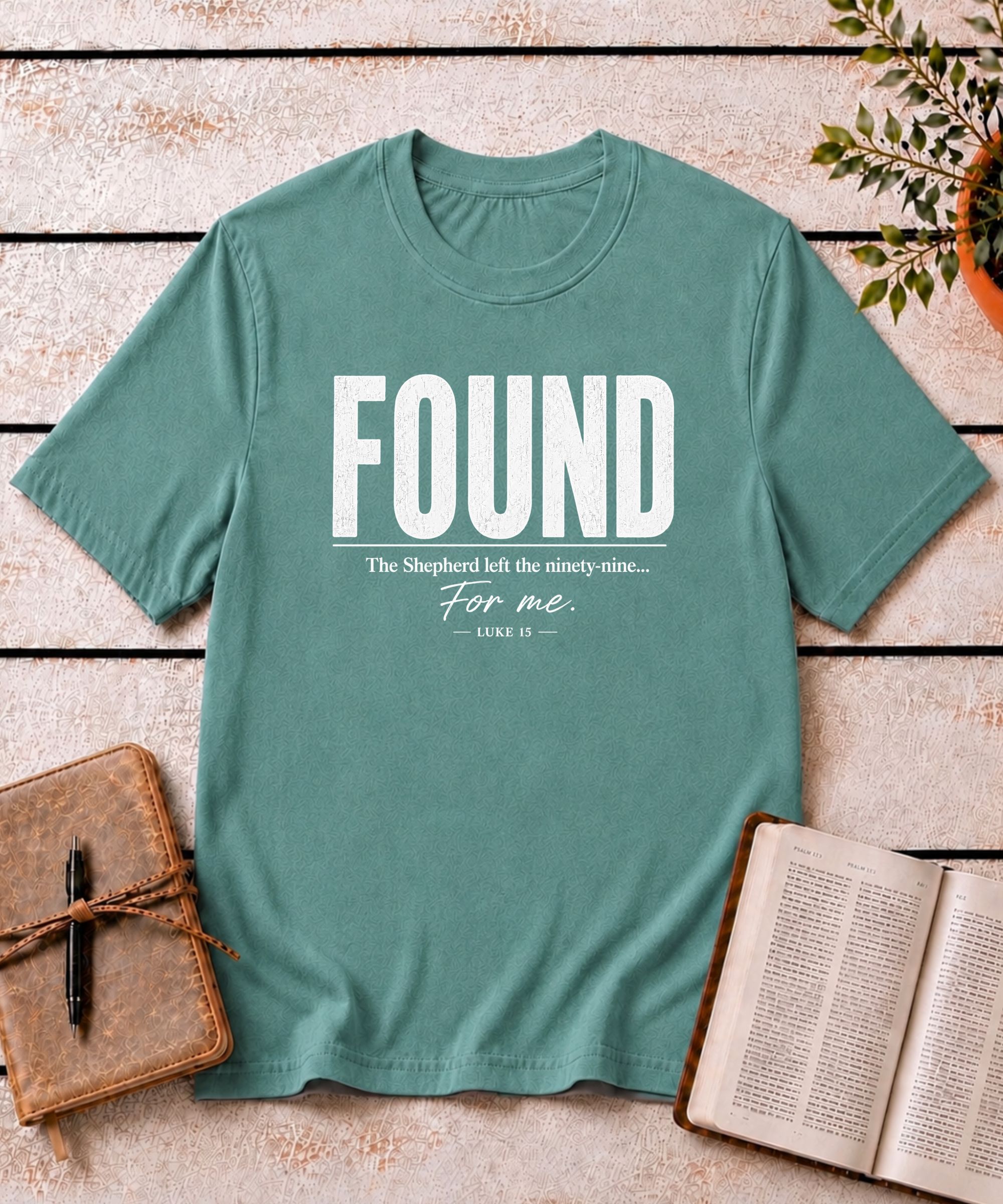 Found T-Shirt (White Text)