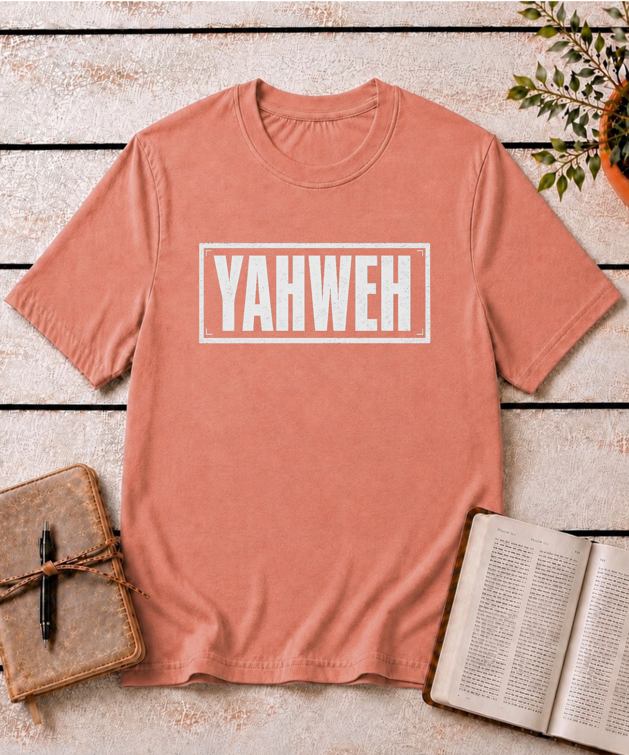 Yahweh T-Shirt (White Font)