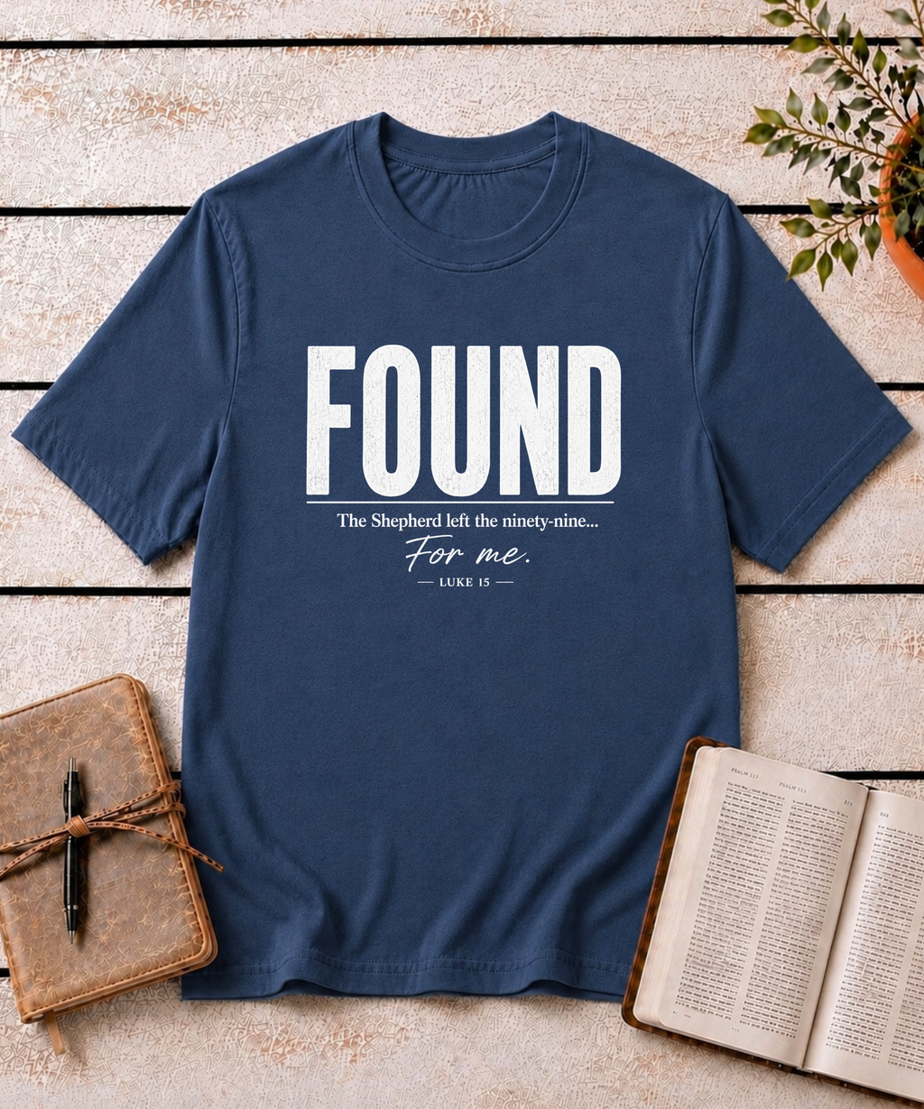 Found T-Shirt (White Text)